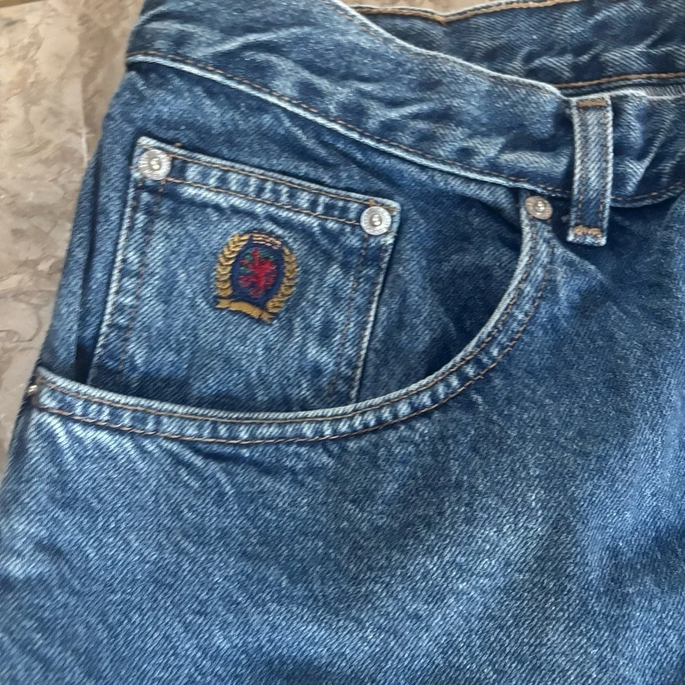 Vintage Tommy Hilfiger Crest Jeans Men’s 34x30 Made in USA Classic Straight Leg